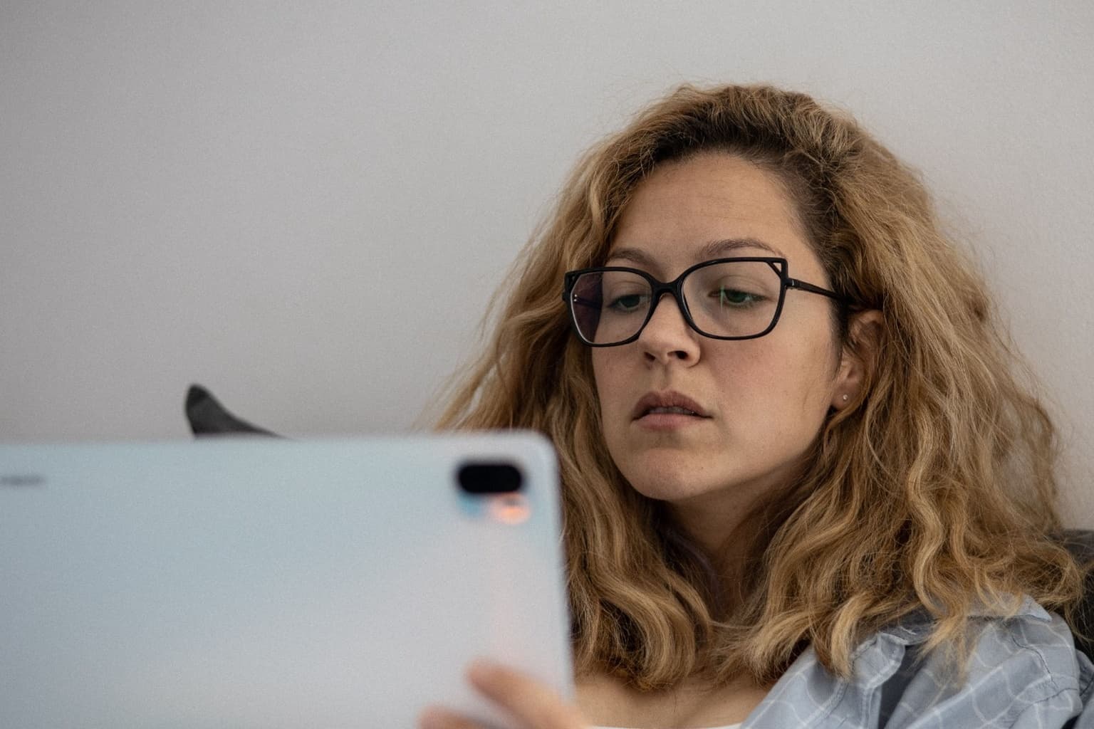An investor browsing available property listings
